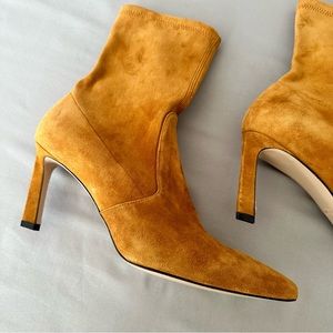 Stuart Weitzman Wren 75 Suede Ankle Boots